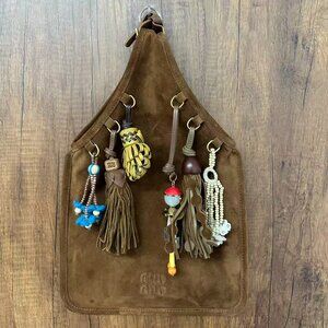 ✨MIUMIU logo half-moon bag